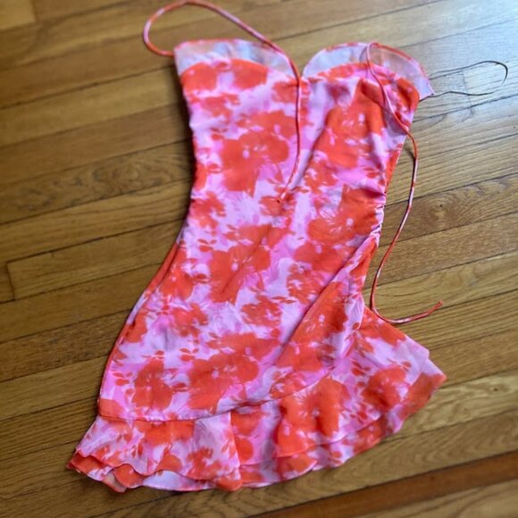 Princess Polly Dresses & Skirts - Yara mini dress orange multi